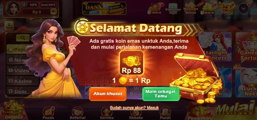 Screenshot LUCKYDF